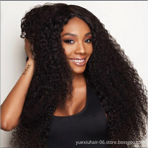 CELIE Cuticle Aligned French Lace Frontal Ali Lace Frontal 13*6 Jerry Curly Wave Hair Good Quality Virgin Invisible Lace Frontal